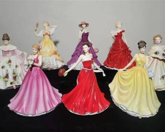 ROYAL DOULTON 2  Not Just Pretty Ladies