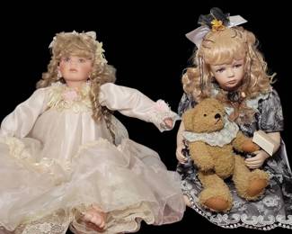 GEPPEDDO  RUSTIE Porcelain Dolls