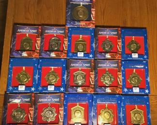 HALLMARK American Spirit U.S. Quarters Ornaments