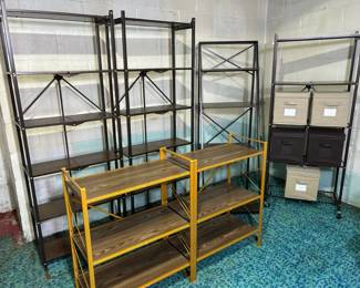 Metal Folding Storage Shelves