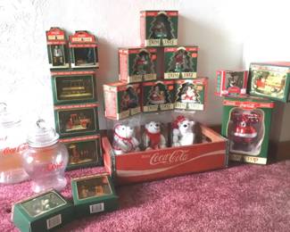 COCACOLA Ornaments  More