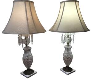 Hollywood Regency Lamp Pair