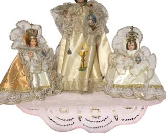 COLUMBIA Infant of Prague Statue with Vestments