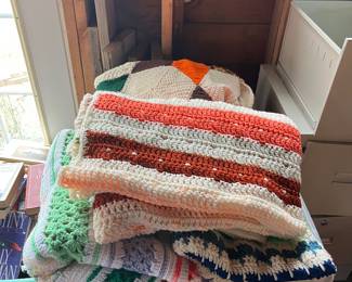 Handmade afghans