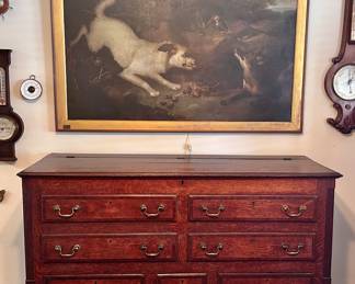 Georgian Mahogany Mule Chest