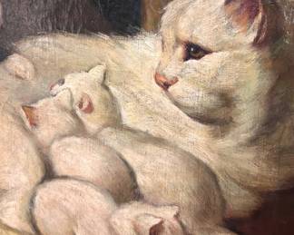 British School Portrait of Persian Cats