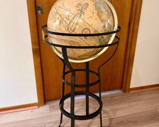 Cram's Imperial World Globe on Stand