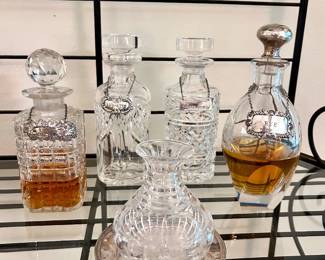 Crystal  Decanters