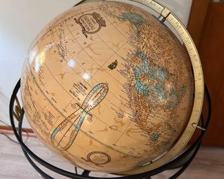Cram's Imperial World Globe on Stand