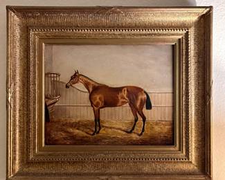 attrib. to J.F. Herring Horse Portrait