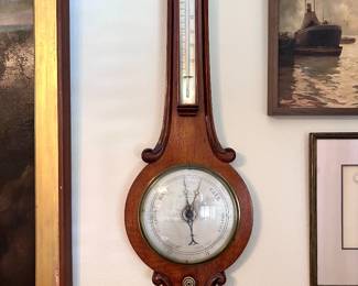 Victorian Banjo Barometer