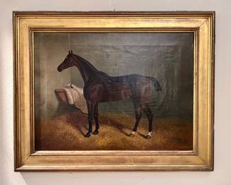 Edward Corbet Horse Portrait