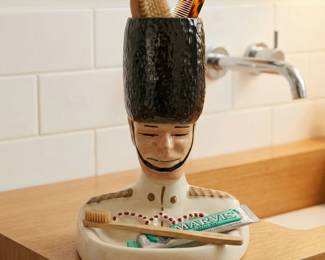 tobacco caddy bathroom1950sbritishguardcatchall