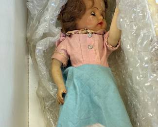 Vintage Ideal "Toni" P-90 Composition Doll in Box