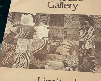Charley Harper Limited Edition Serigraph Print "Dolfun"