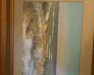 Coastal Seascape Oil Painting