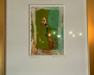 Abstract Mixed Media Art Print