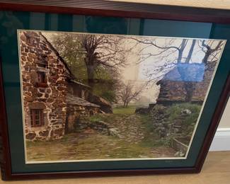 Original "Inn at Phillips Mill" Watercolor Print by James Redding