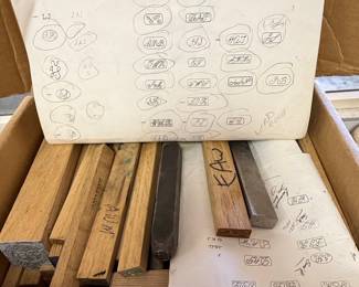 Civil War Era Monogram and Tool Lot