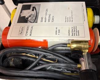 Sears MAPP Oxygen Welding Torch Kit