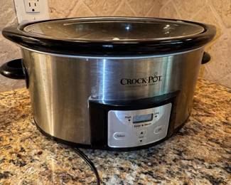 Crock-Pot 6-Quart Cook & Carry Programmable Slow Cooker