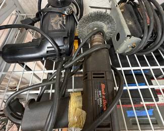 Black & Decker 3/8" Variable Speed Reversing Drill with Wire Wheel