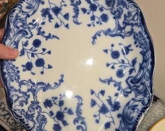 Flow Blue Serving Dish