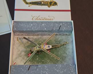 White House Historical Association 2019 Sikorsky CH-54A Tarhe Helicopter Ornament