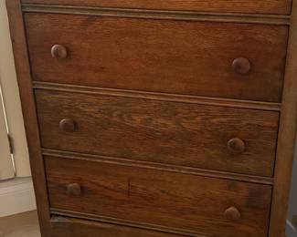 Antique Oak Quartersawn Dresser