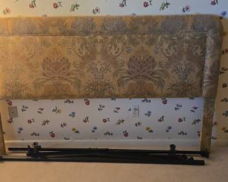 Upholstered Headboard with Metal Frame