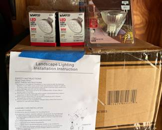 Feit Electric Landscape Lighting Kit with Satco LED Bulbs