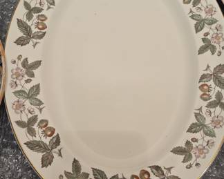 Wedgwood "Strawberry Hill" Oval Platter