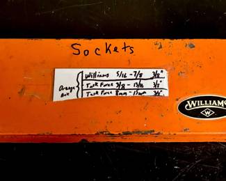 Vintage Williams Socket Set