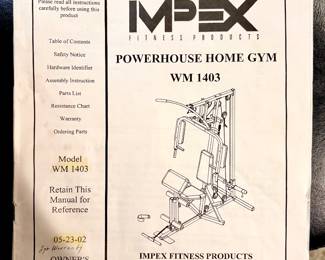 MPEX Powerhouse Home Gym ( Compact size great for an apartment )