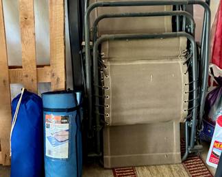 Camping Waterproof Mat, Folding Chaise Lounge Chairs