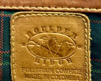 Boulder Ridge Leather Computer Bag / Briefcase