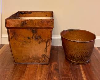 Copper Planters