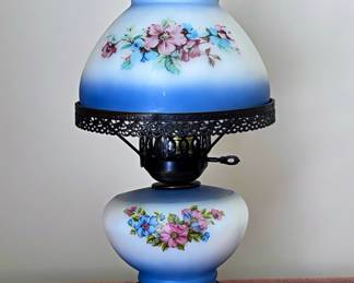 Vintage Hurricane Lamp