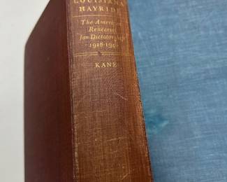 $65 Harnett Kane autographed 1st edition La Hayride 