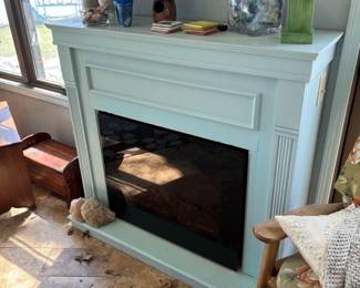 Electric Fireplace ($100)