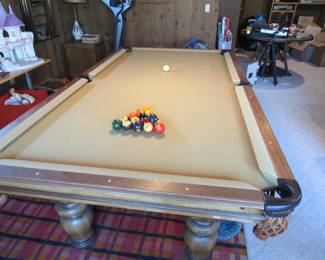 Vintage Slate Pool Table ($100)