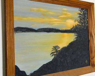 534 framed225x185originallandscapepain