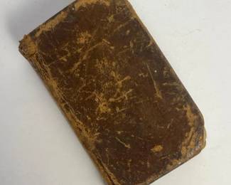 101 antique1815leatherboundpocketnewte