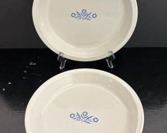 049 pairofvintagecorningwarecornflowerb