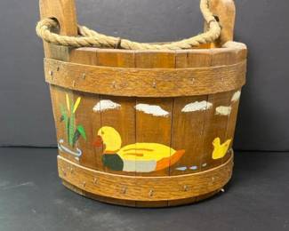 120 mainebucketcompanyhandpaintedduckm