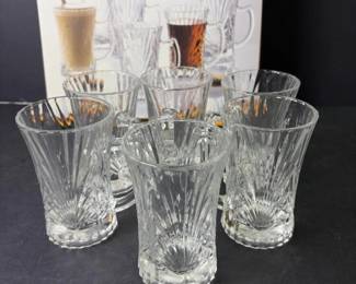 435 aderiaglassaccentsetof6clear6ozp