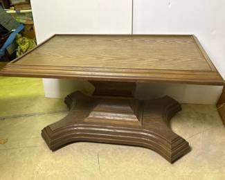 312 rectangularpedestalcoffeetablewithc
