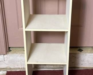 311 white3shelfparticleboardcubebooksh