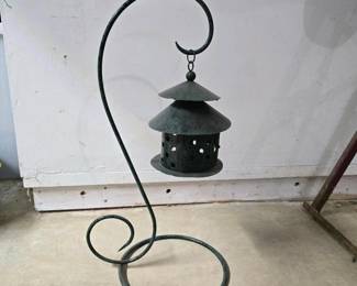 221 pagodastylemetallanterncandleholder