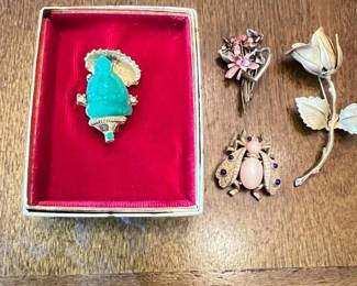 514 vintagepinsjewelrytrifarigiovanniand